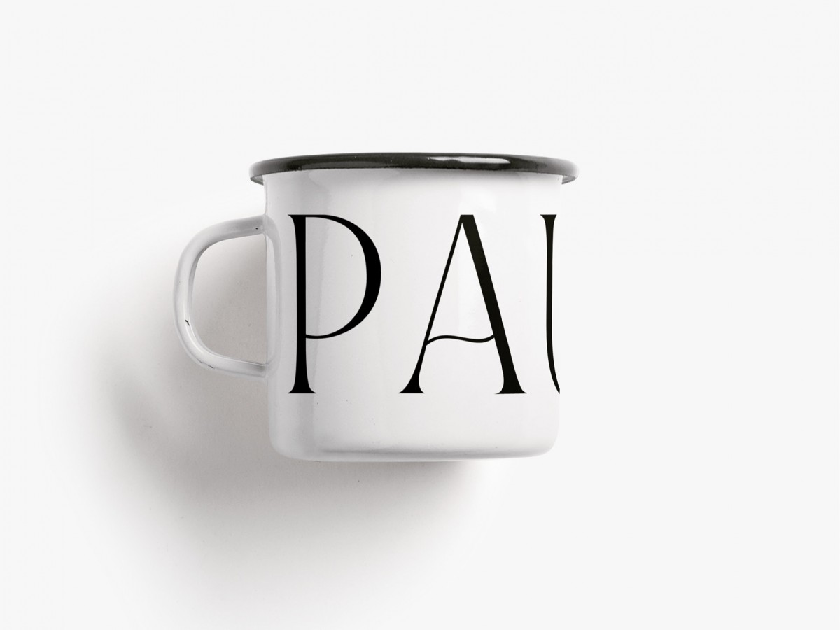 typealive / Emaillebecher Tasse / Pause