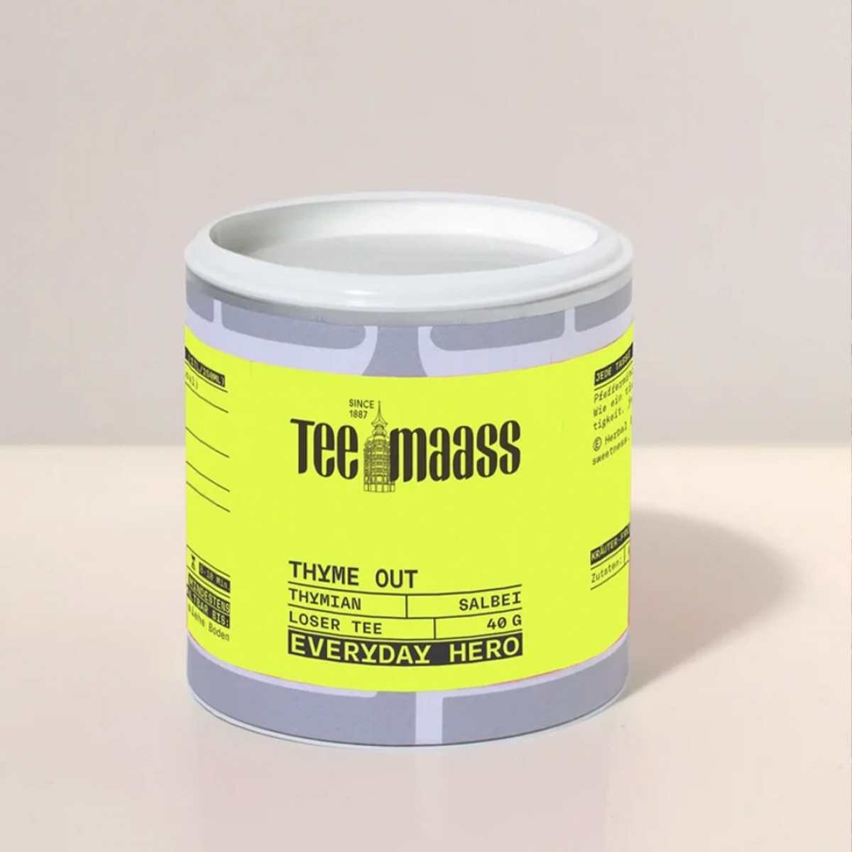 THYME OUT Kräutertee mit Thymian & Salbei - TEE MAASS