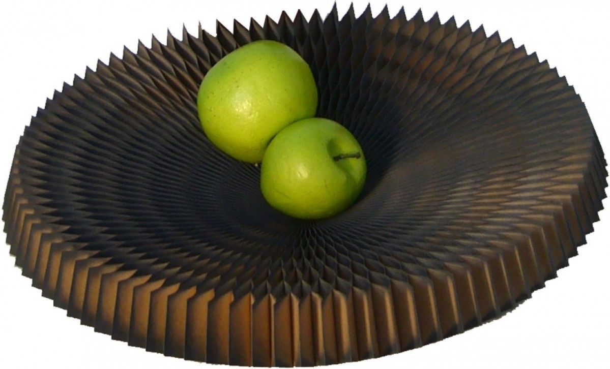 onlydesign Teller "Favino", Schale, Honeycomb, Vase