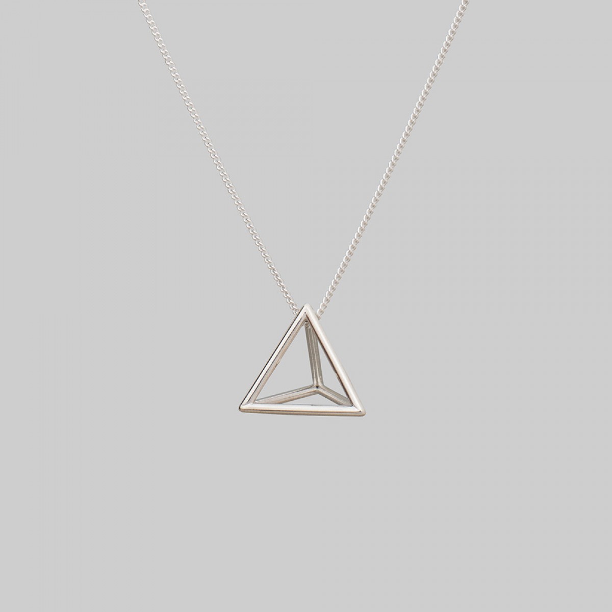 Teresa Gruber Anhänger "platonic solids- Tetraeder", 925 Silber