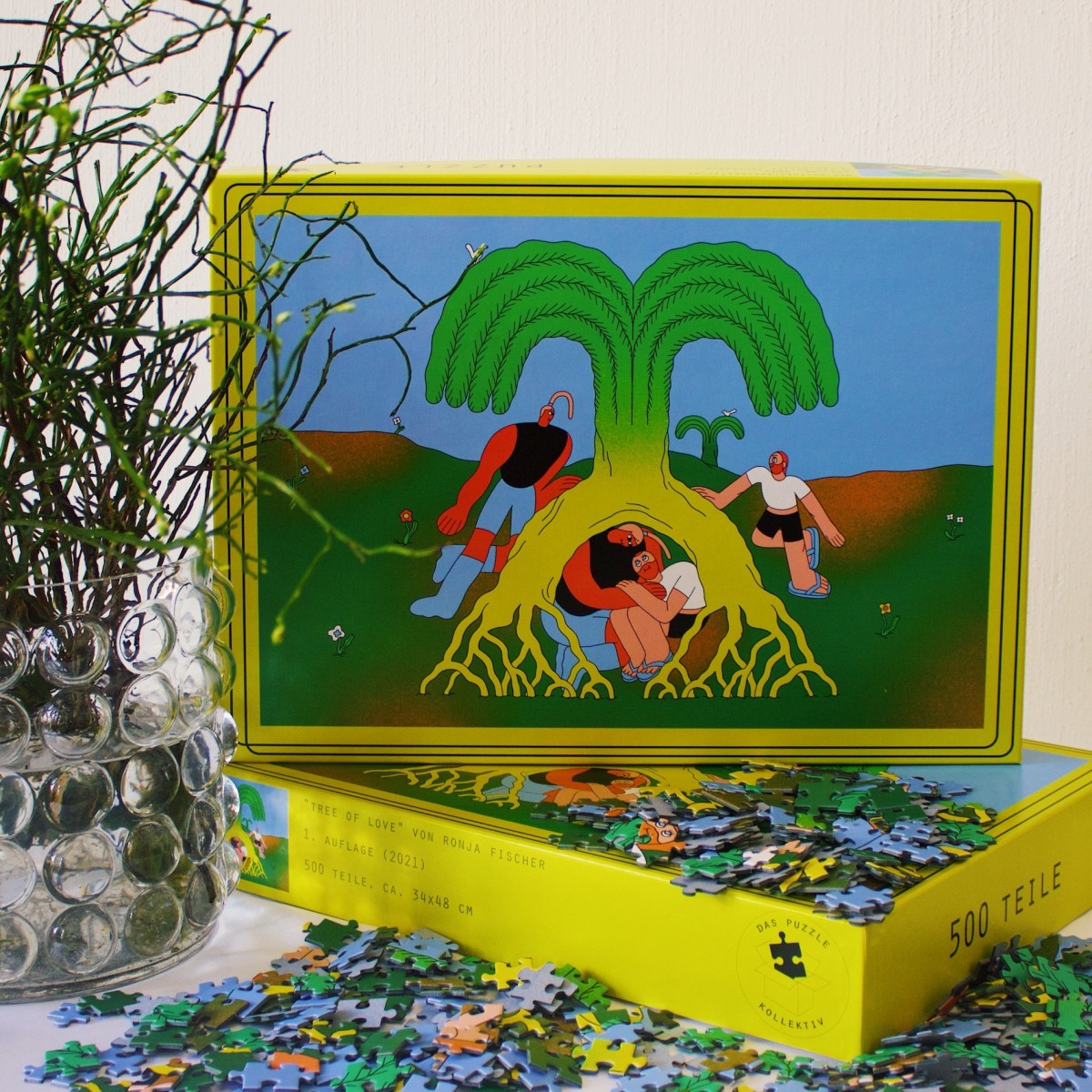 Das Puzzle Kollektiv - Puzzle "Tree of Love" 