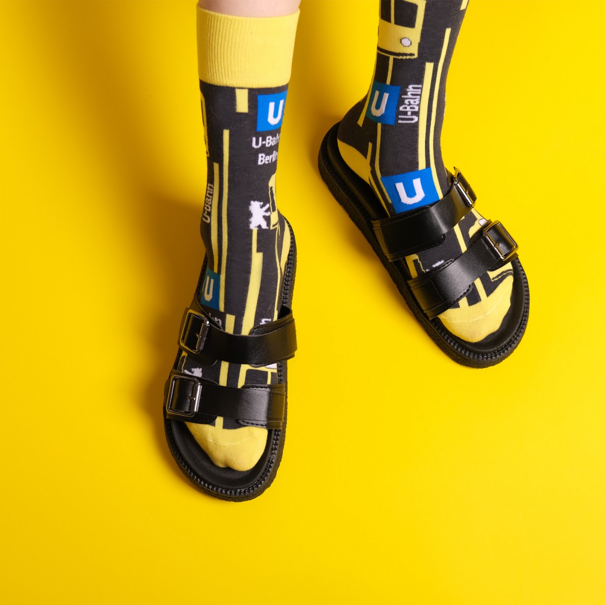 Berlin U-Bahn Socken von Offbeat