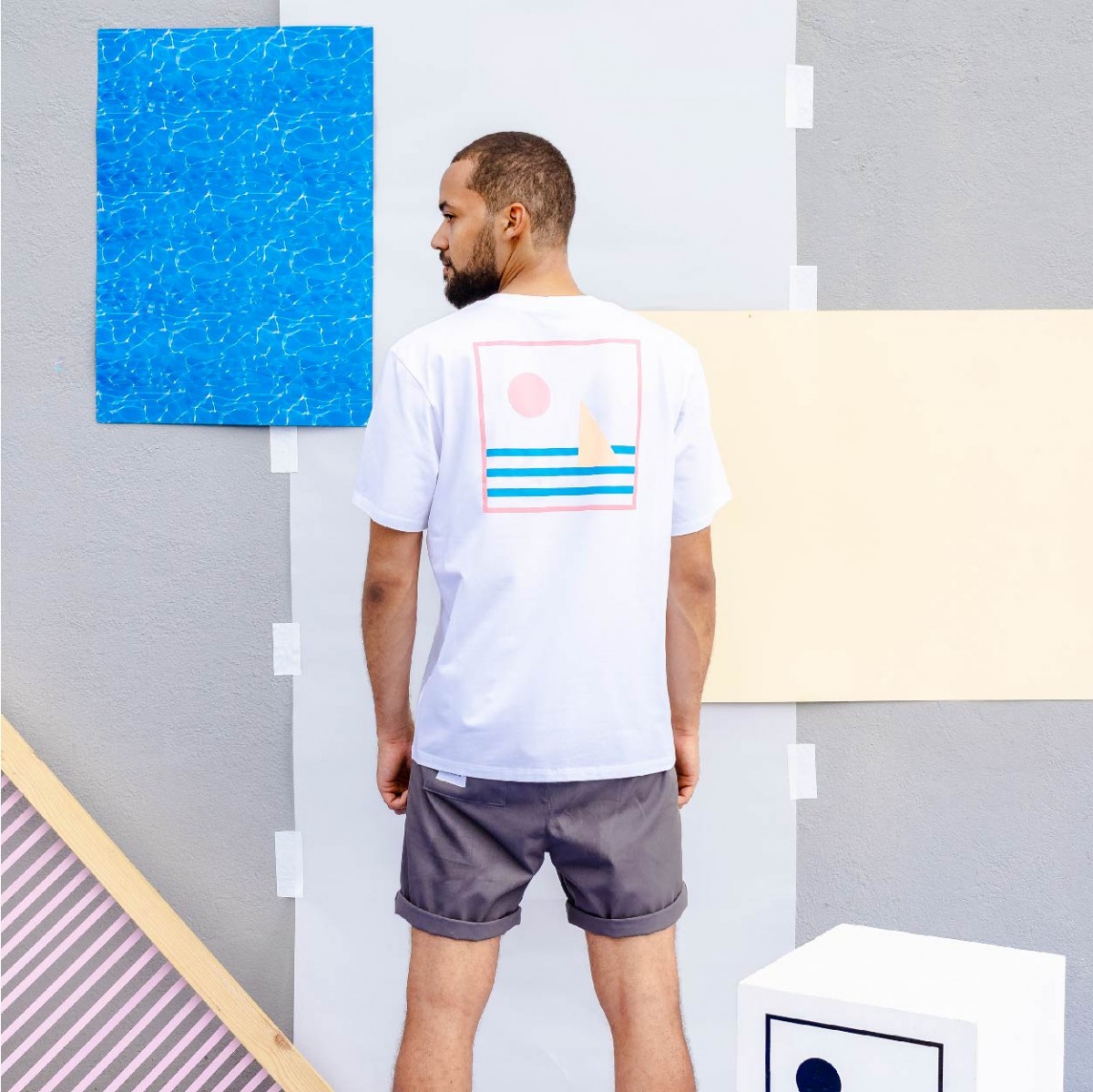 #01 T-Shirt weiß // LE GOLD