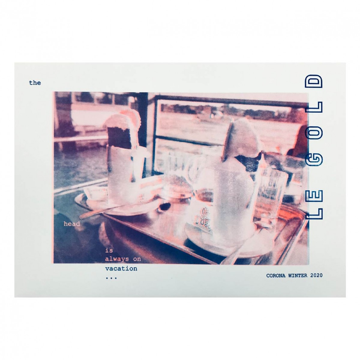 Riso Druck A3 / Corona Winter 2020 // LE GOLD