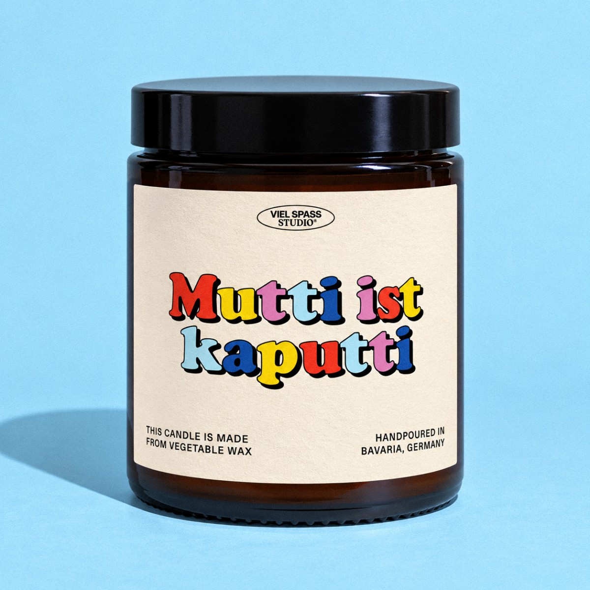 Mutti ist kaputti Duftkerze – Viel Spass Studio