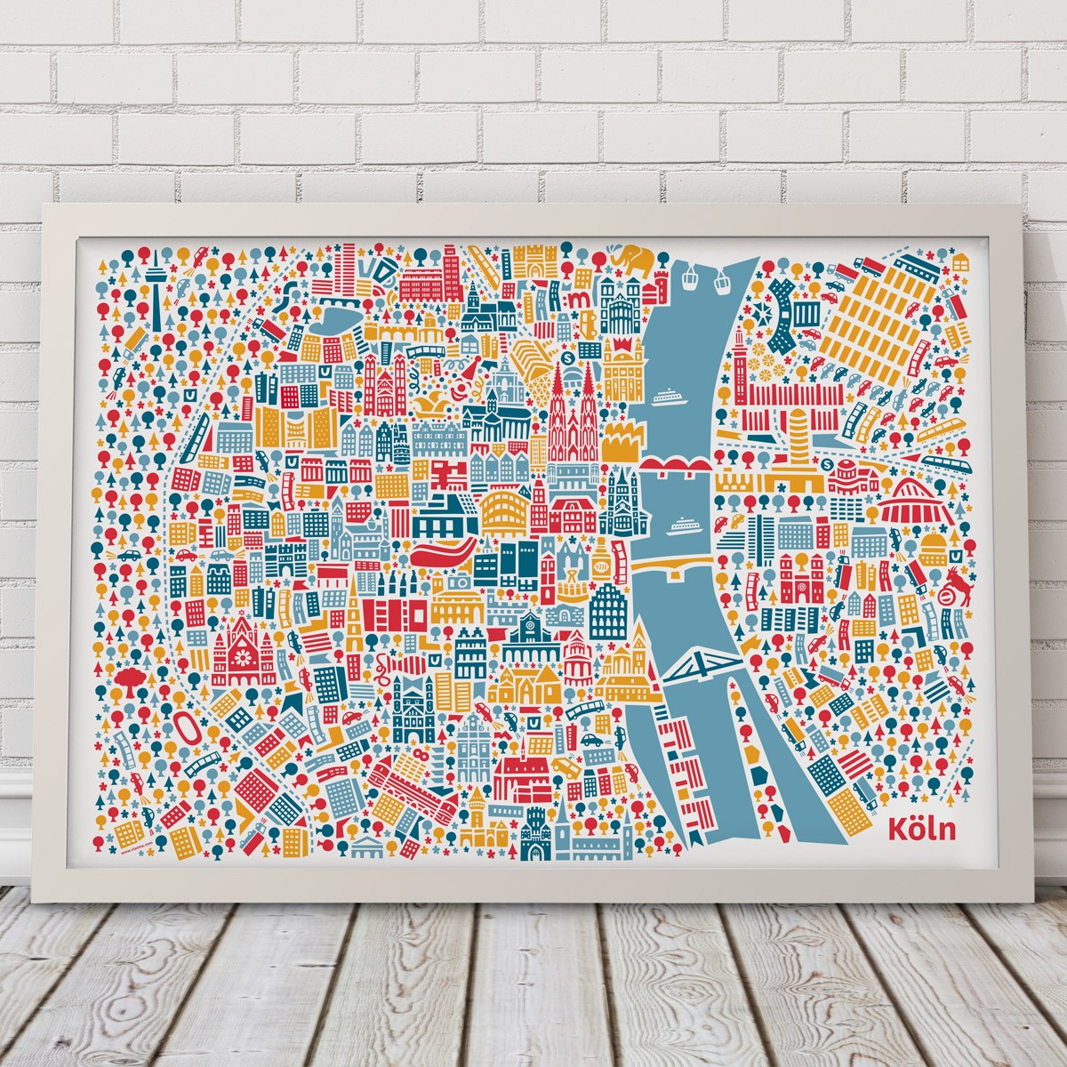 Vianina Köln Poster 70 x 50