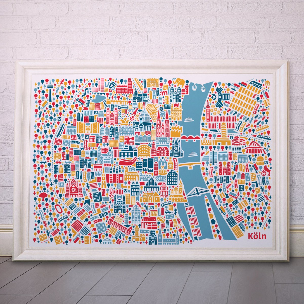 Vianina Köln Poster 100 x 70