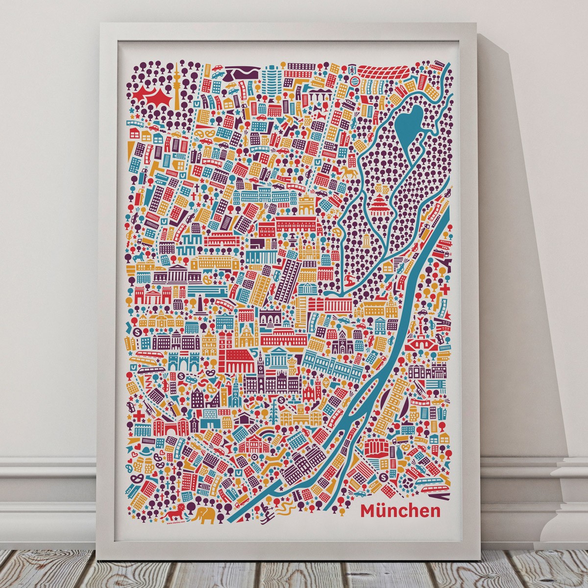 Vianina Poster München 50 x 70