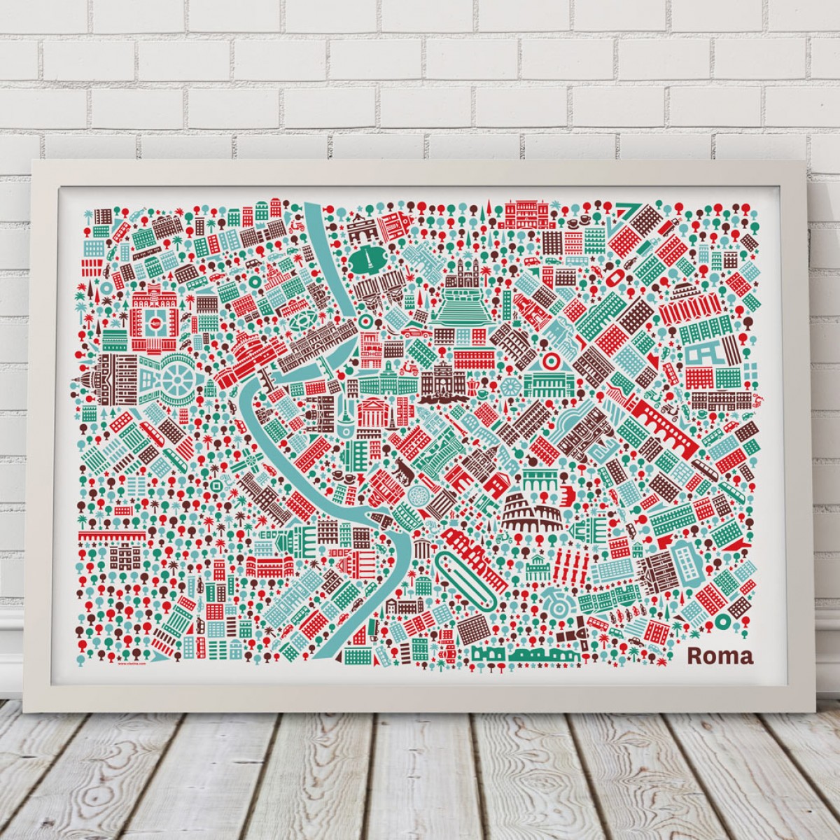 Vianina Rom Poster 100x70
