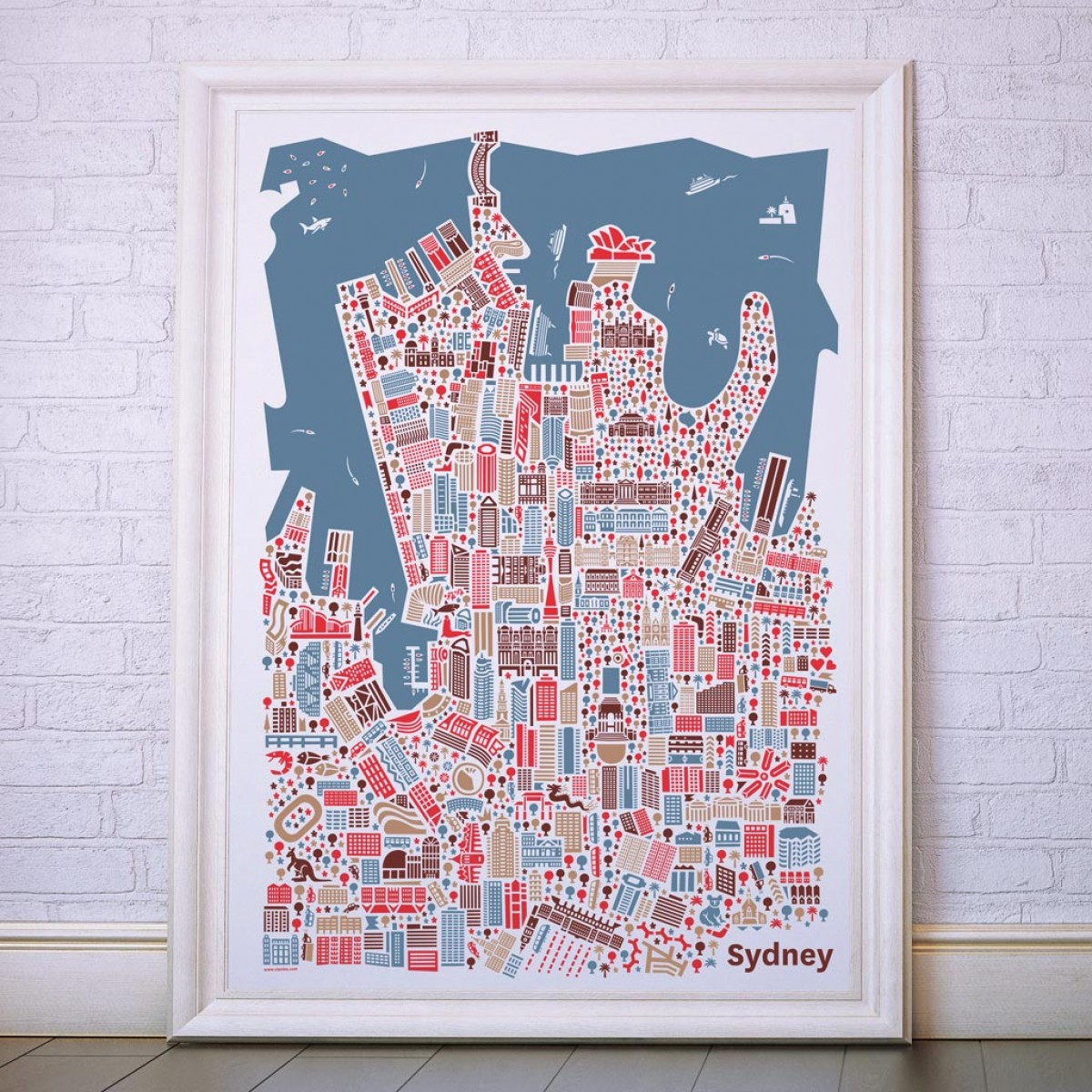 Vianina Sydney Poster 50x70