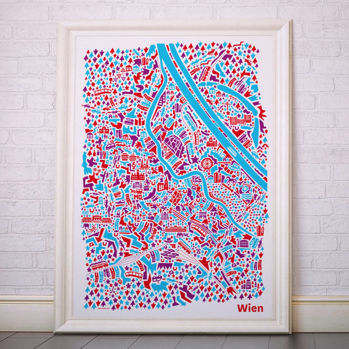 Vianina Wien Poster 70 x 100