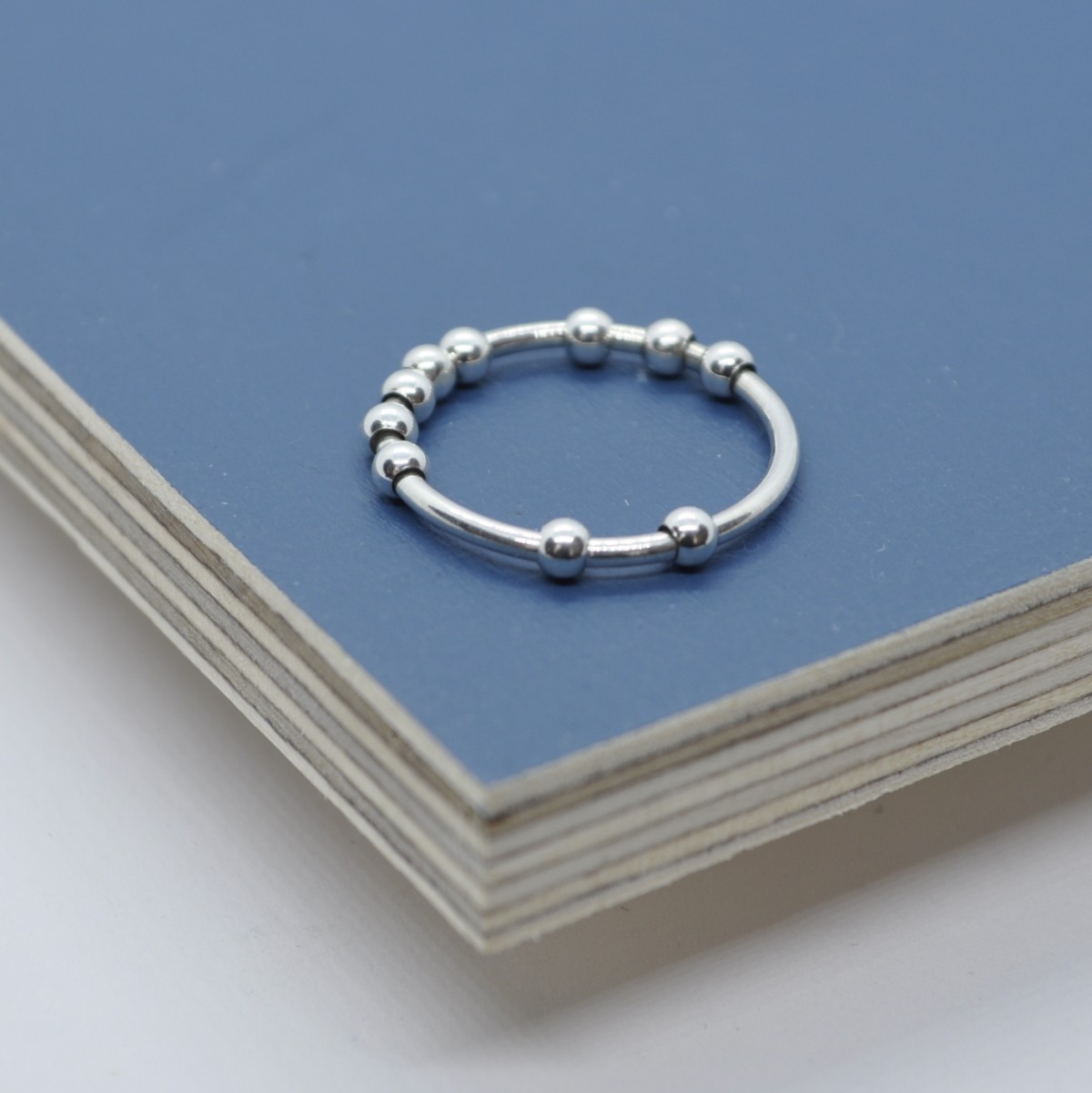 Ring "Ausgespielt" aus Silber von Doppelludwig