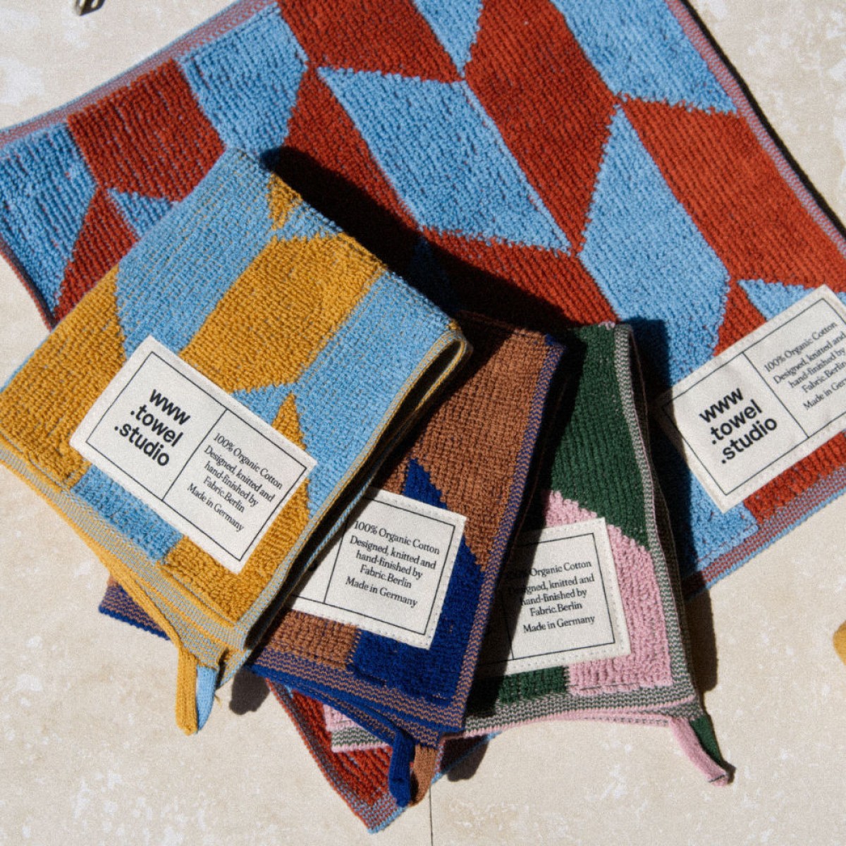 Towel.Studio | Arrow Tails Waschlappen 4er Set