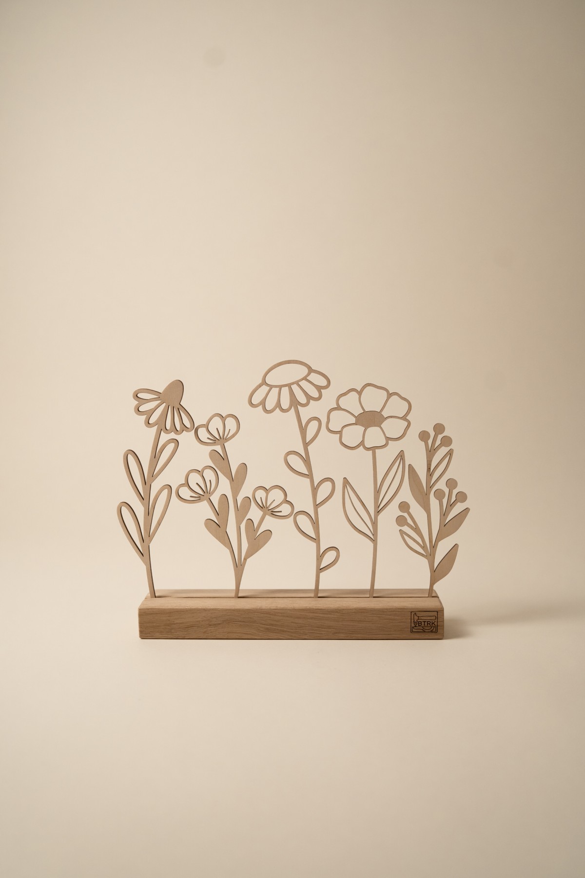 Geschenkbox Holzblumen - BTRK Design