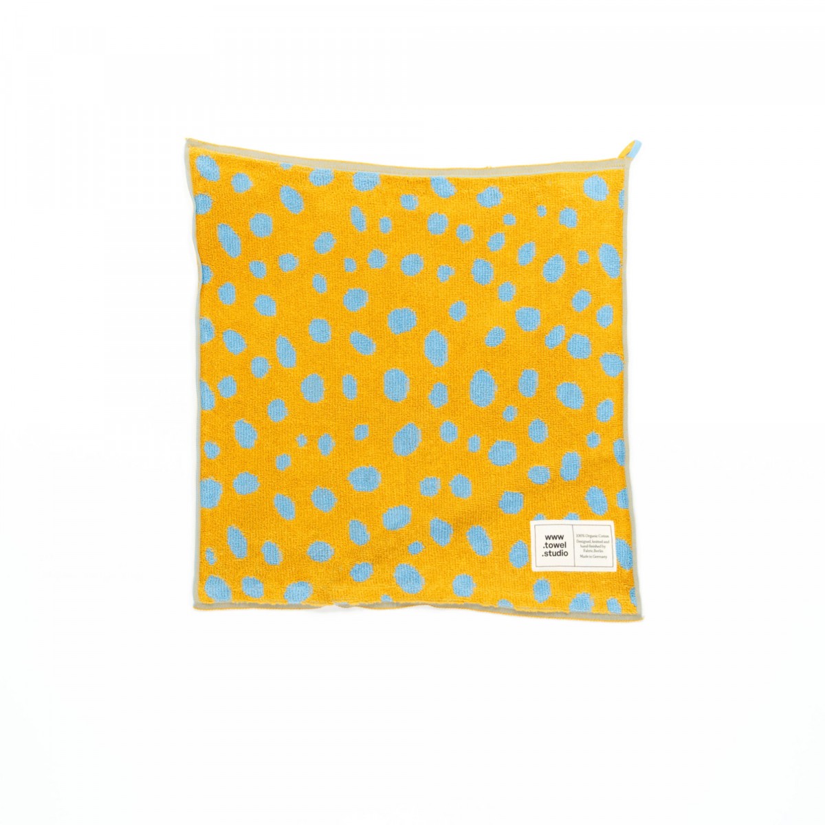 Towel.Studio | Pebbles Frottee Küchenhandtuch | Caramel & Sky