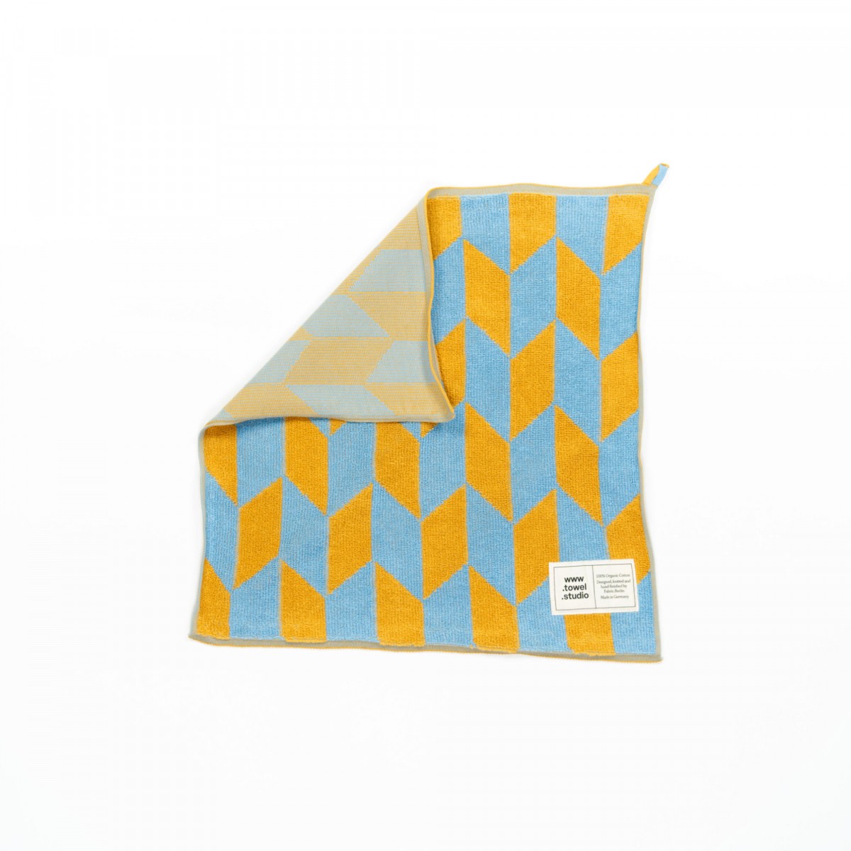 Towel.Studio | Arrow Tail Küchenhandtuch | Caramel & Sky