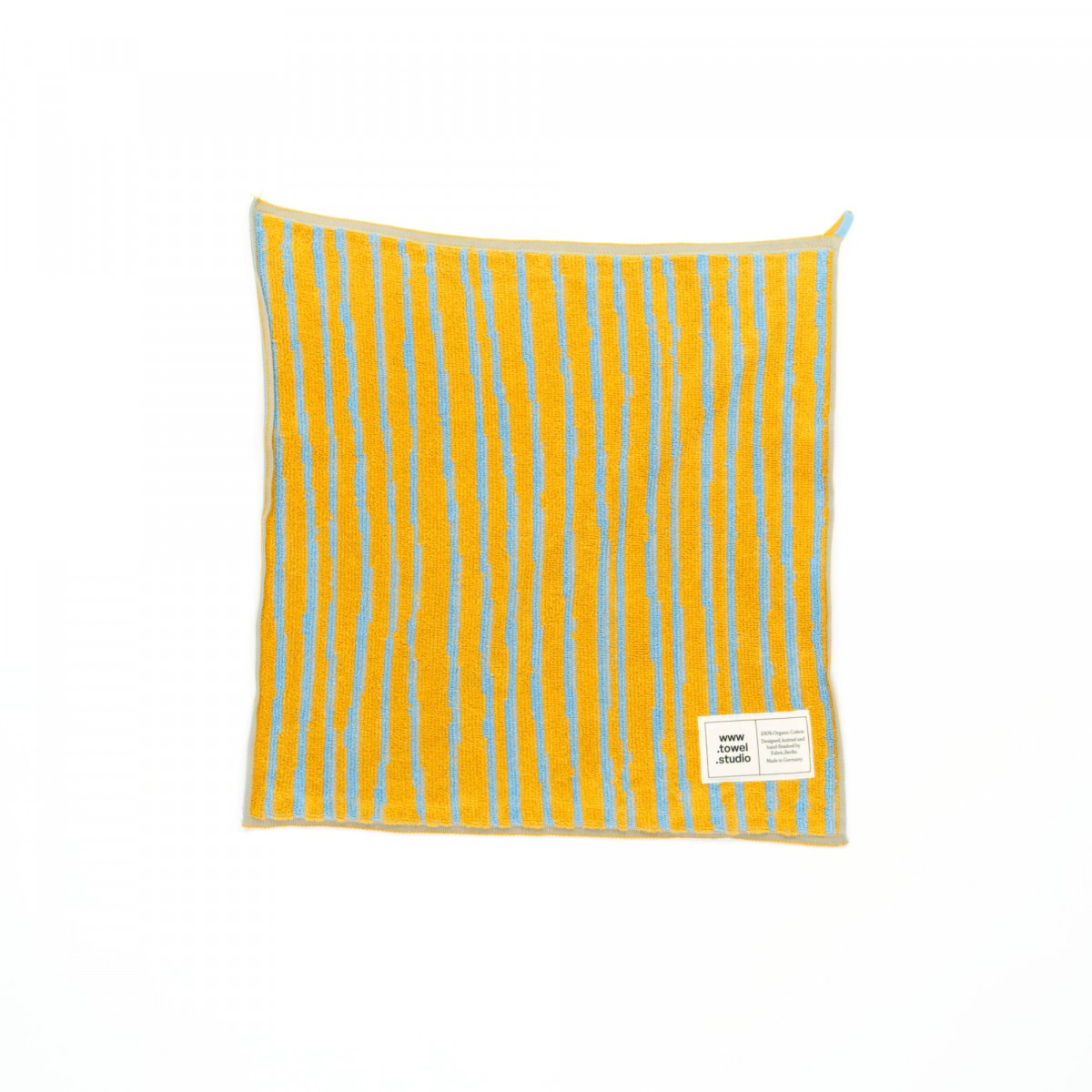 Towel.Studio | Stripe Küchenhandtuch | Caramel & Sky