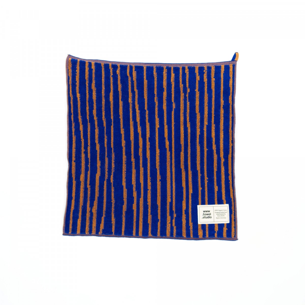 Towel.Studio | Stripe Küchenandtuch | Azure & Chestnut
