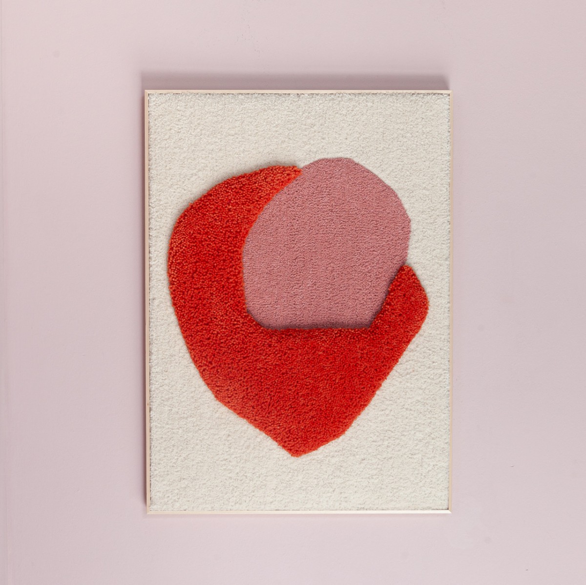 Gerahmter Wandteppich - HOLD // Rosa Rauscher