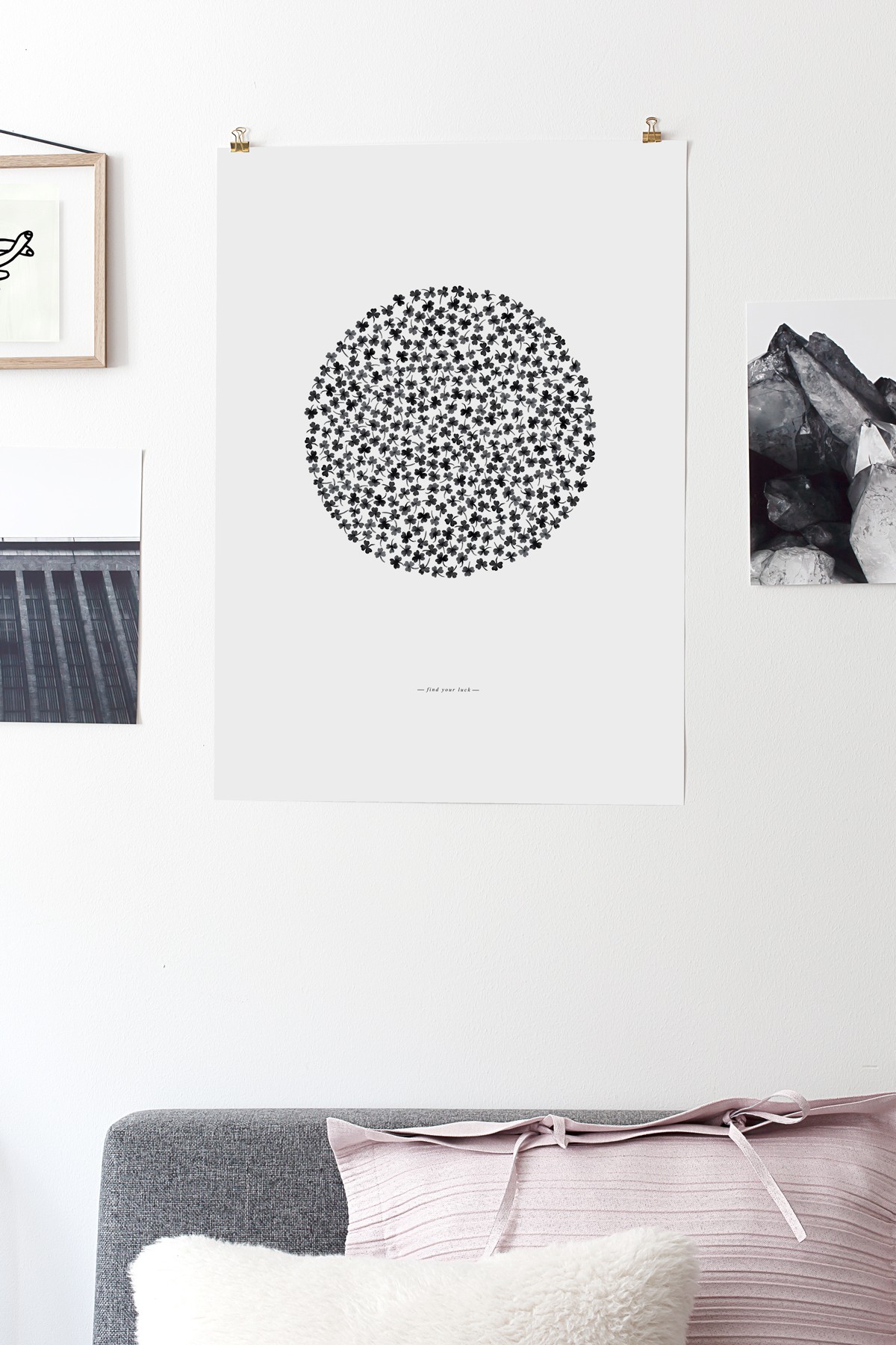 Coco Lapine Design Find Your Luck Print