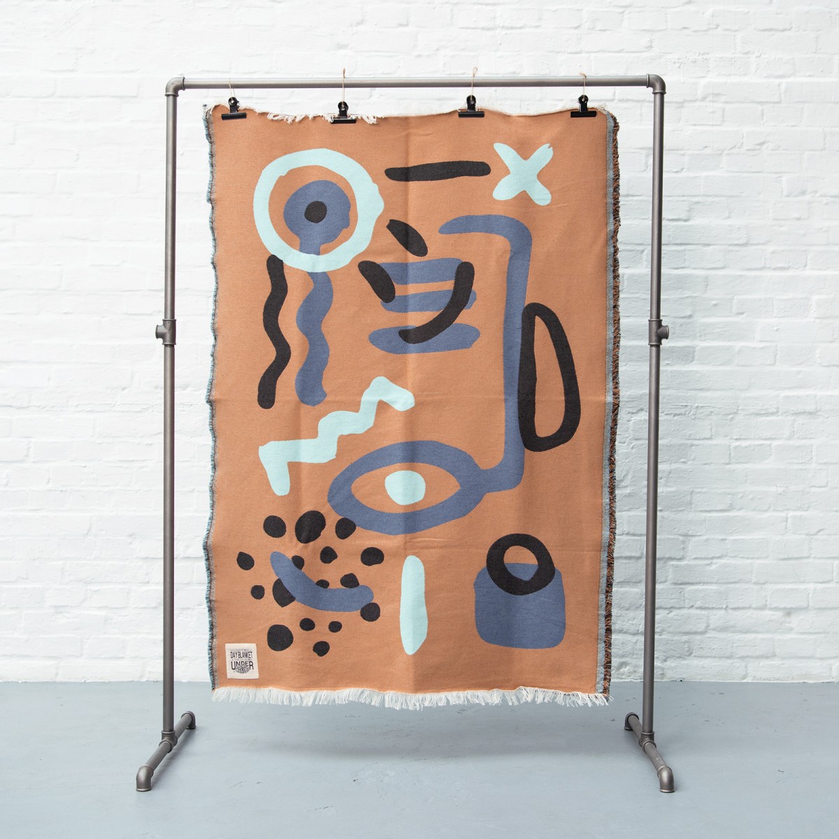 Tagesdecke gewebt & limitiert // "Abstract I" 105x155cm // Tobias Degel