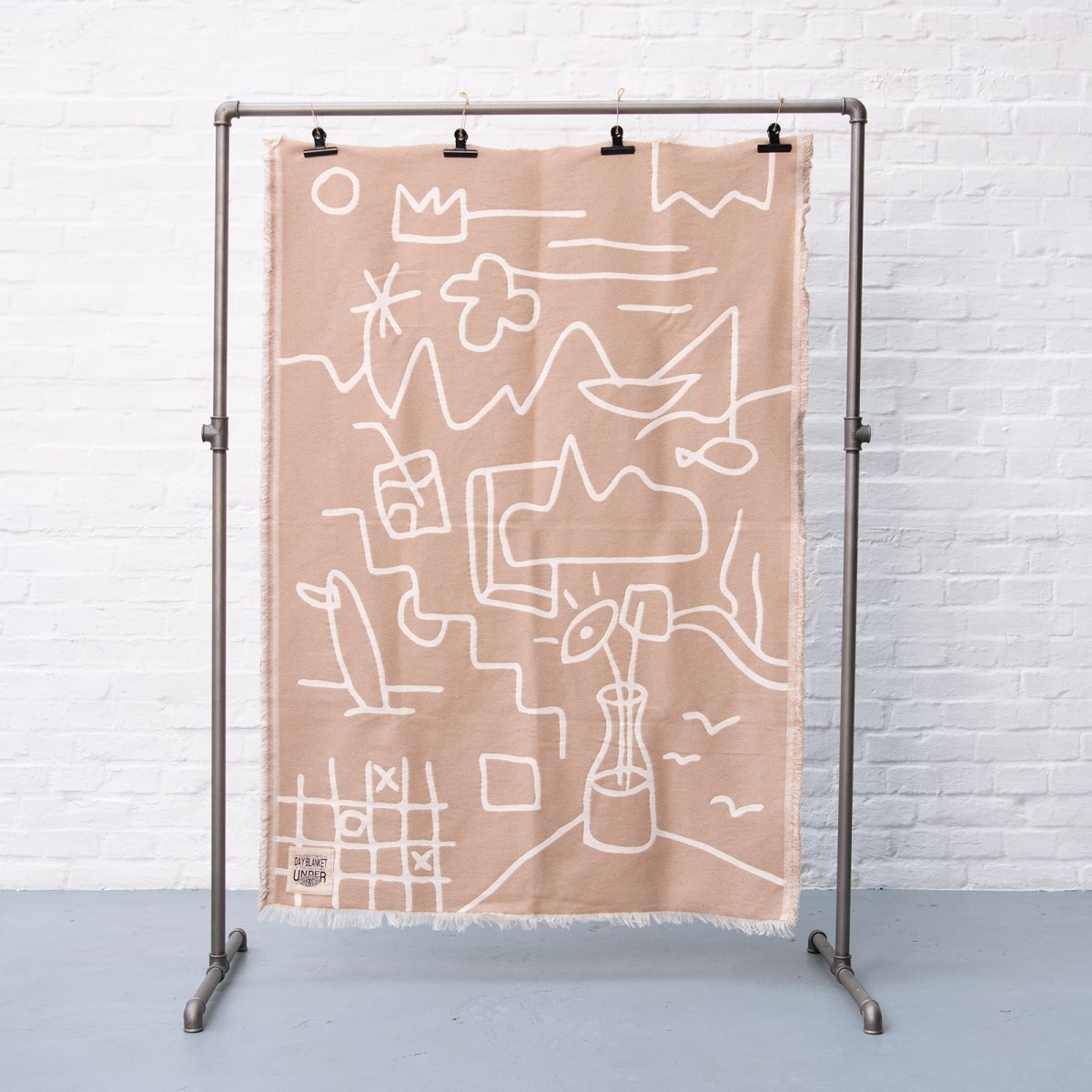 Tagesdecke gewebt & limitiert // "Outdoor Diary I" // 105x155cm // Tobias Degel