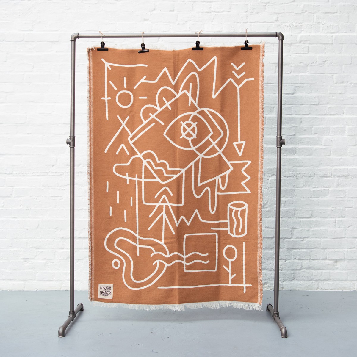 Tagesdecke gewebt & limitiert // "Outdoor Diary II" 105x155cm // Tobias Degel