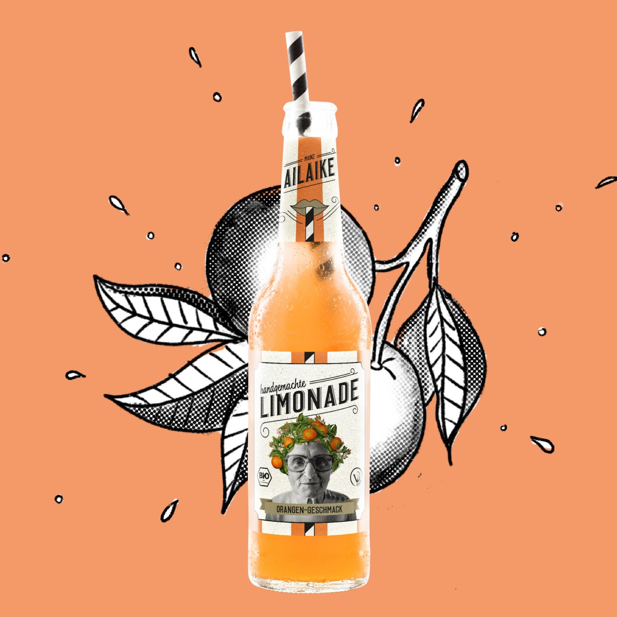 15x AiLaike Bio-Limonade Orange-Acerola