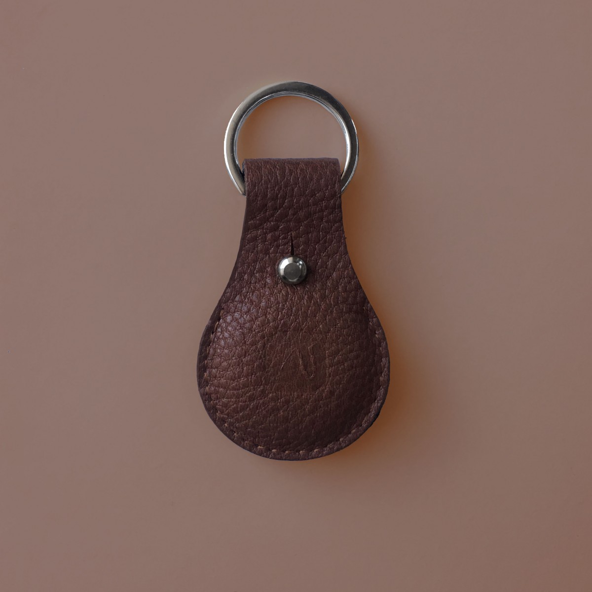Airtag Anhänger Dunkelbraun - VANDEBAG Manufaktur