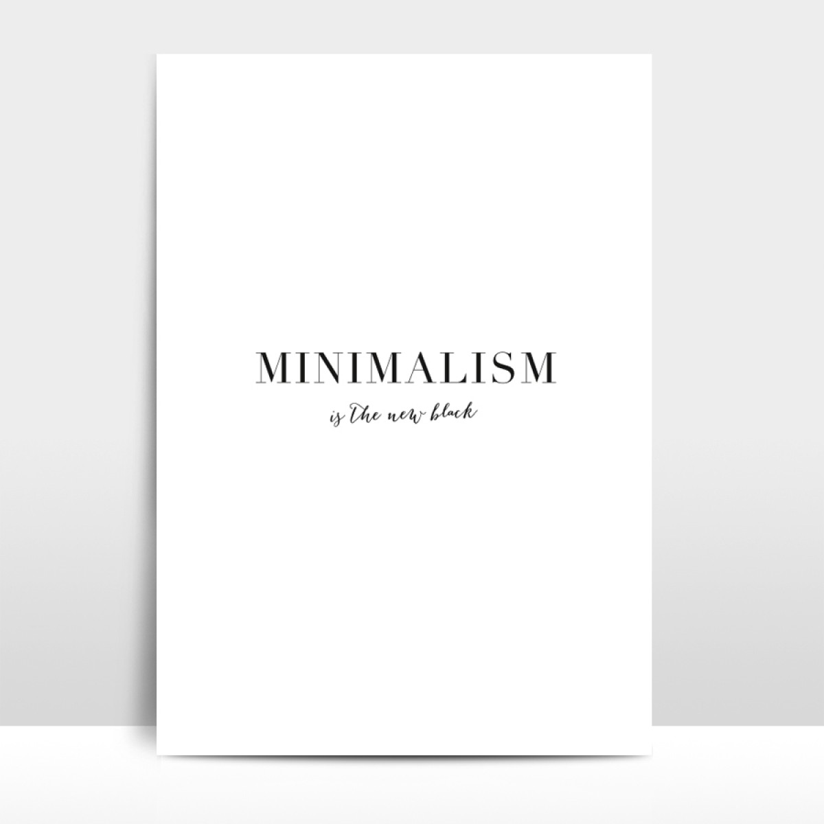 Amy & Kurt Berlin A4 Artprint "Minimalism"