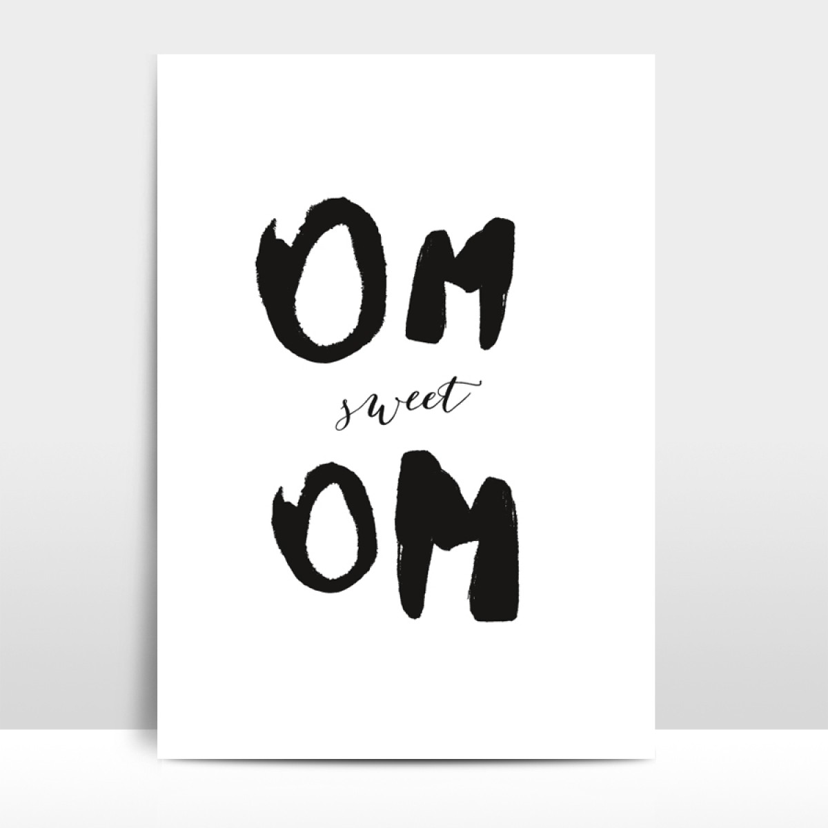 Amy & Kurt Berlin A4 Artprint "Om sweet Om"