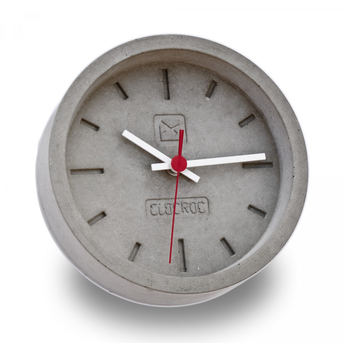 Ambientshop Clocroc Wanduhr aus Beton -  AVIATION Small 20cm
