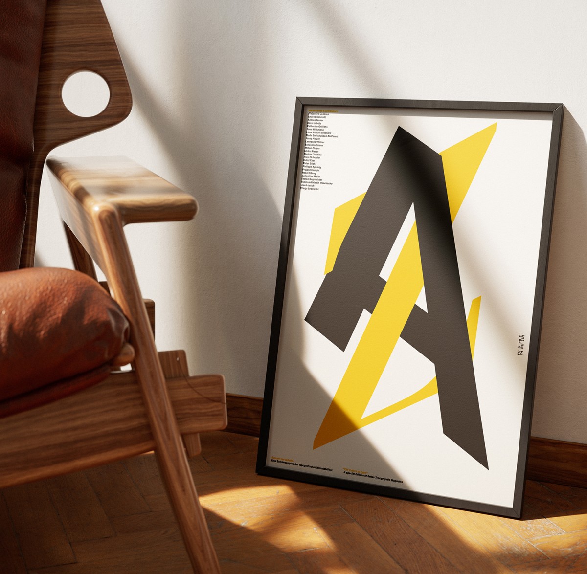 hinzkunst Plakat „AZ - The Future of Type“ DIN A1
