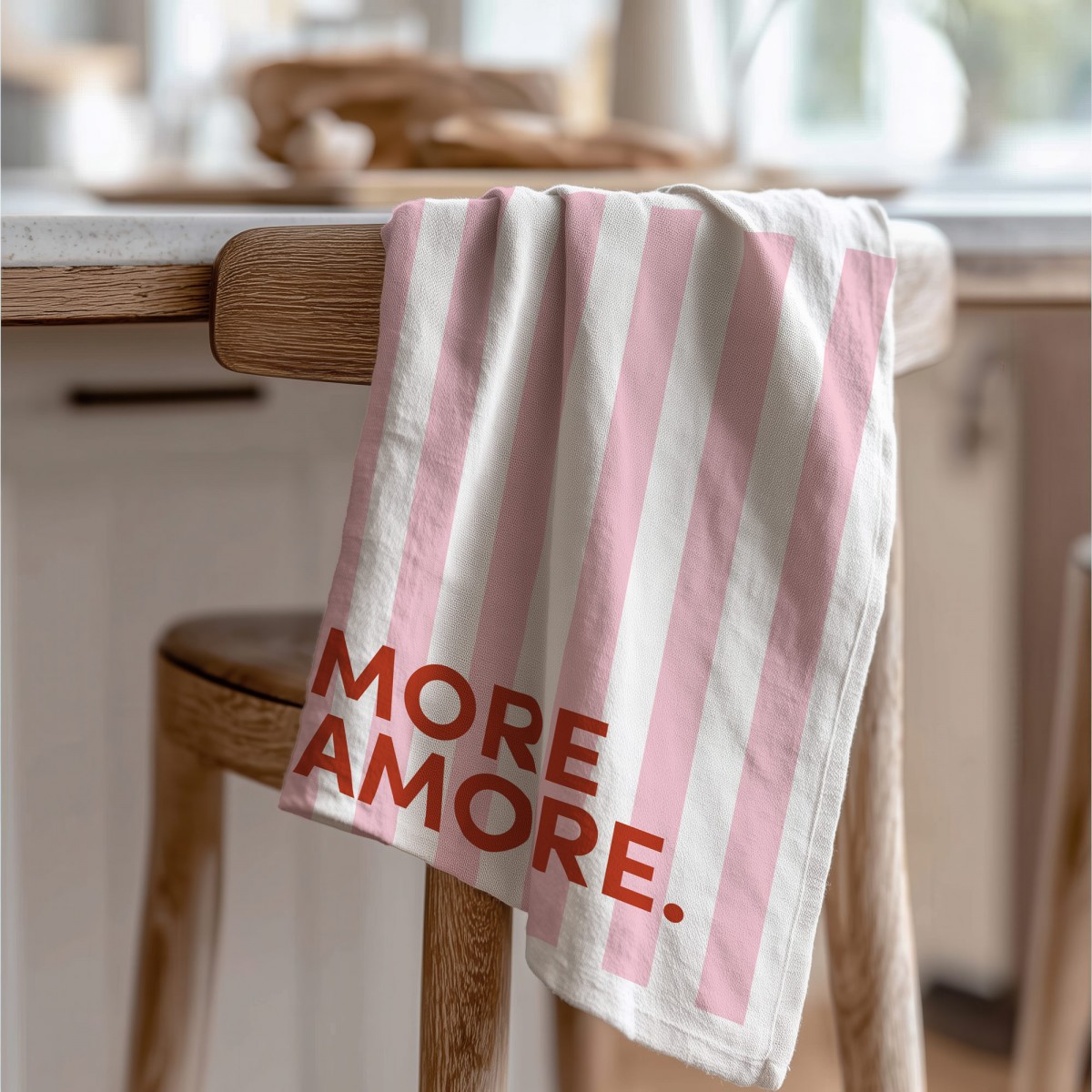 Geschirrtuch - Bio Baumwolle - More Amore - Naturbedacht