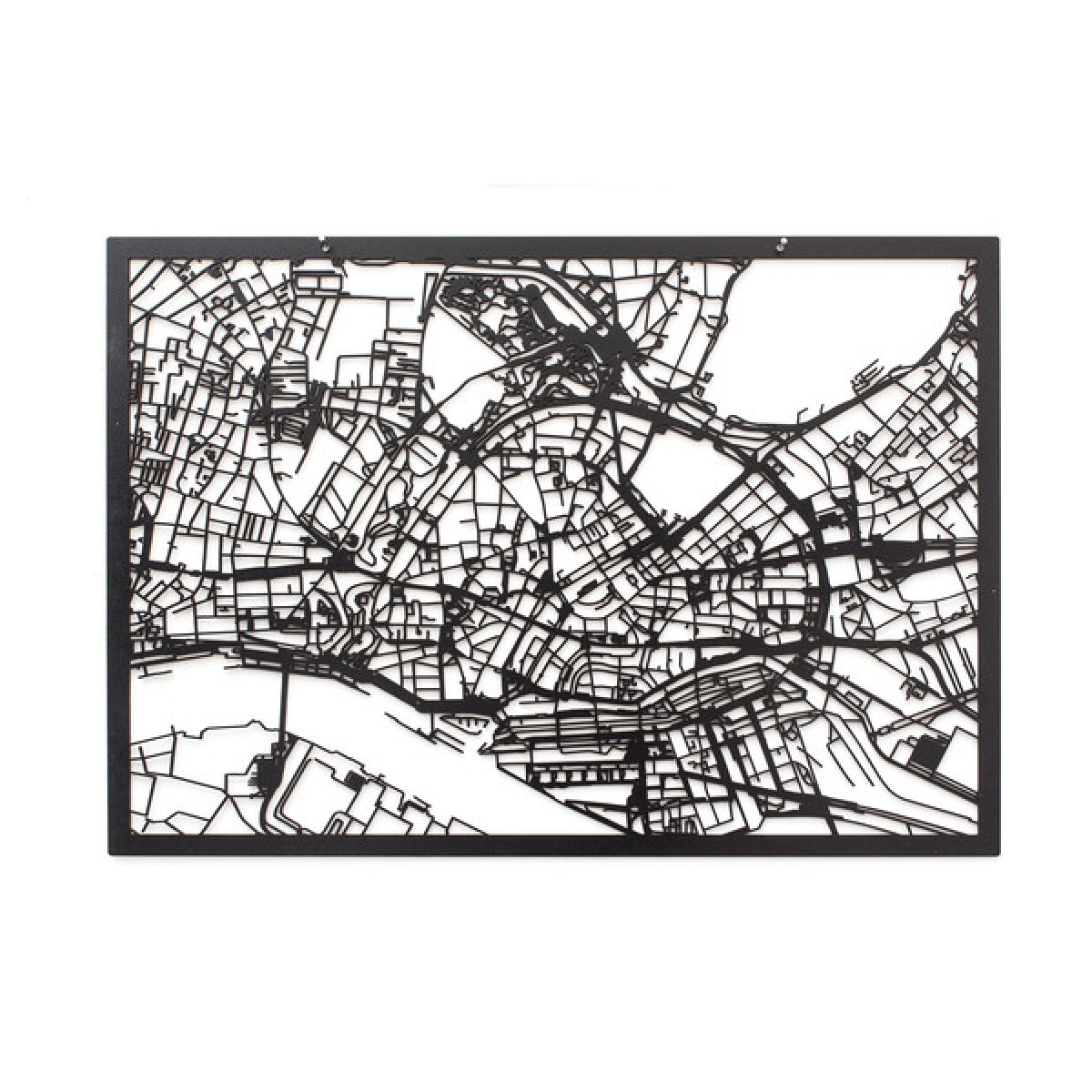 Westpaket 3D Stadtplan HAMBURG