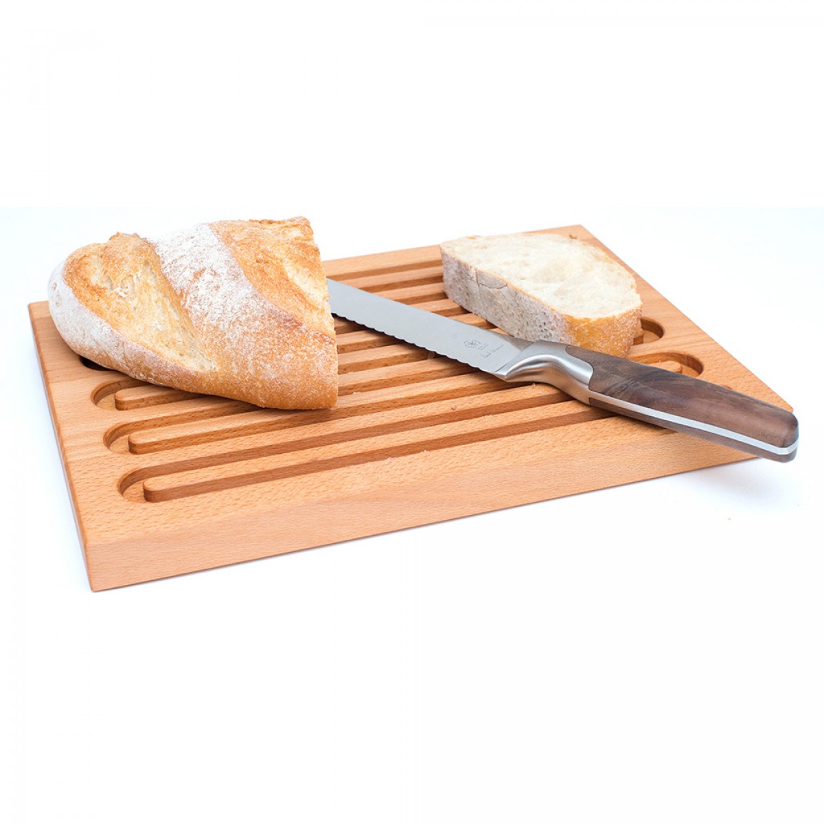klotzaufklotz Brotschneidebrett Buche