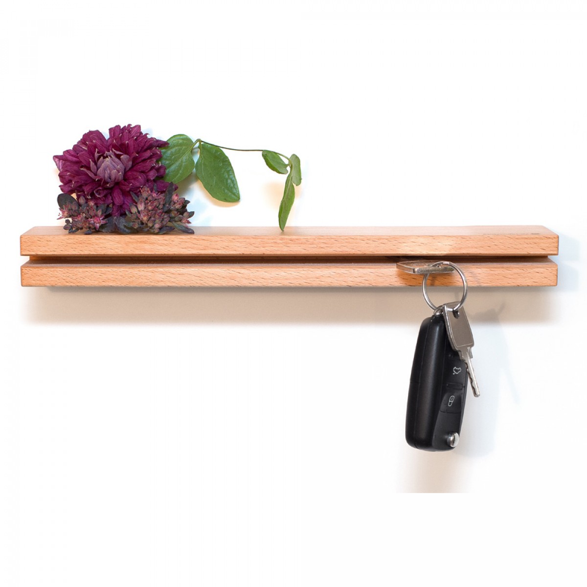 klotzaufklotz Schlüsselhalter Buche