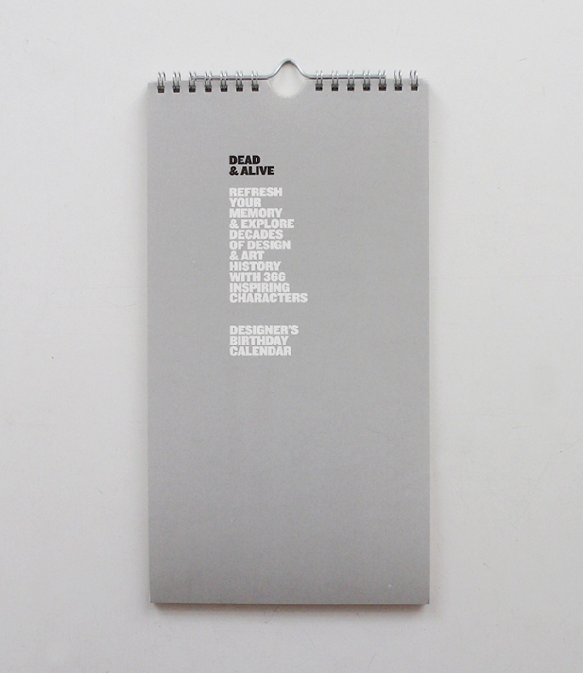 Immerwährender Geburtstagskalender DEAD & ALIVE    Vol. 01 – Design
