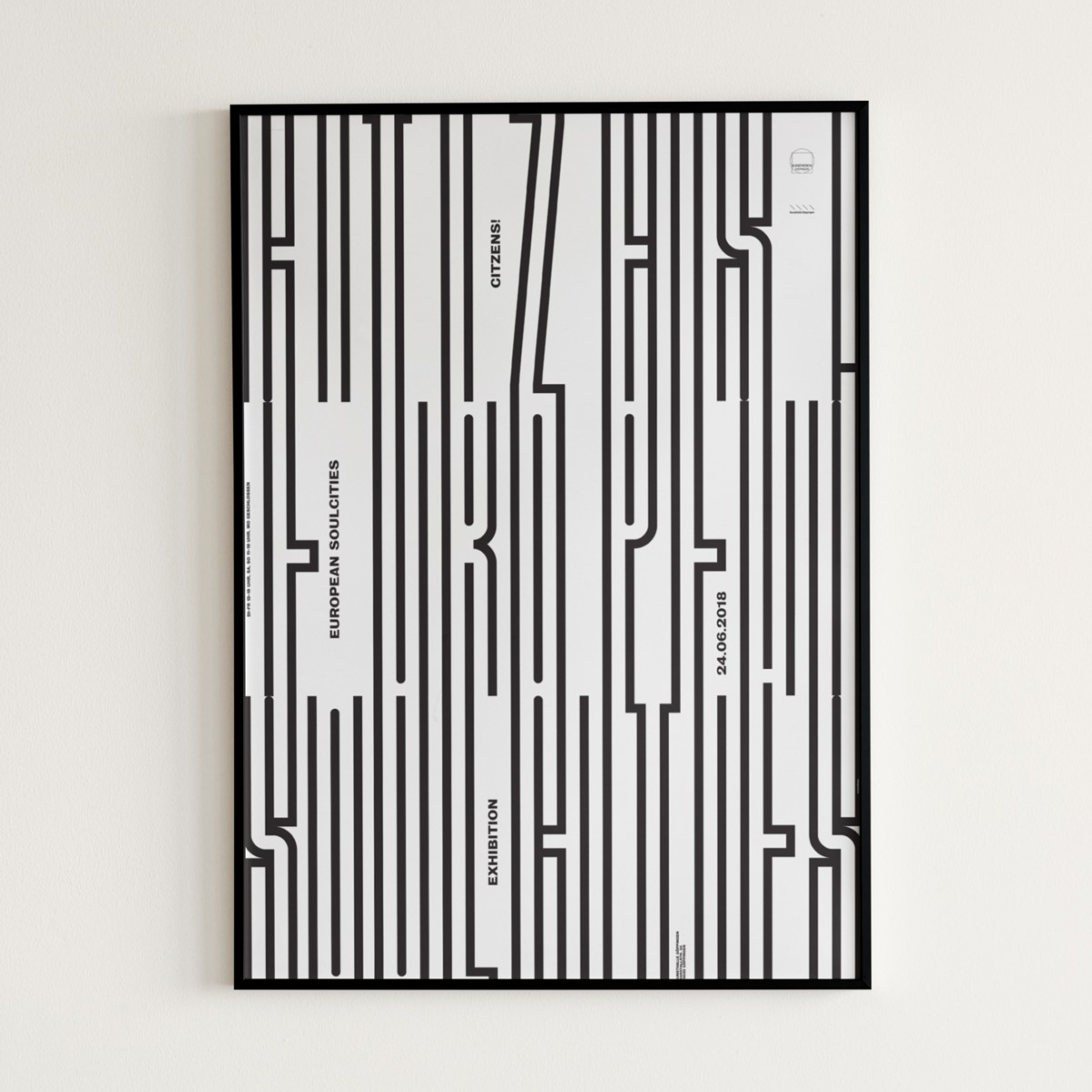 hinzkunst Plakat „Citizens! - European Soulcities“ DIN A1