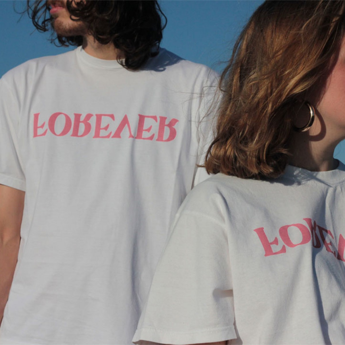 FOREVER Shirt weiß - Paul & Toni