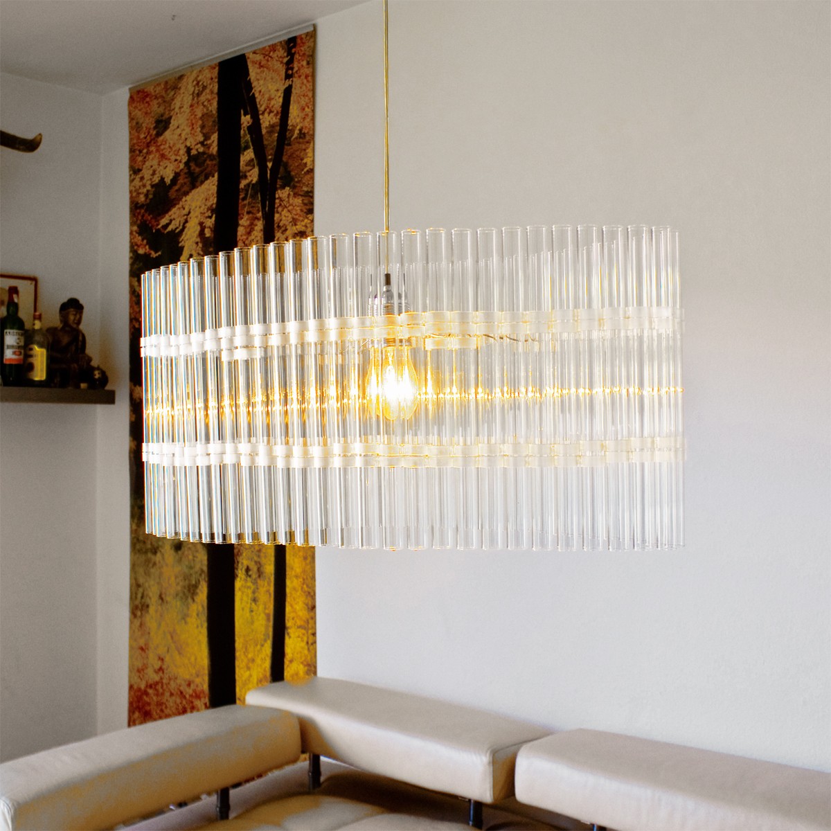 Ambientshop TERRIFIC TUBES - Designerhängeleuchte "Grand Emperor Ceiling"