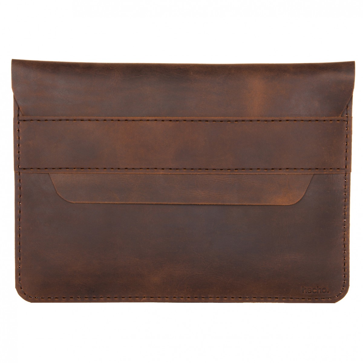 hecho. Ledertasche "Fernando" für MacBook Pro 13" Retina (Hülle, Cover, Sleeve, Schutz)