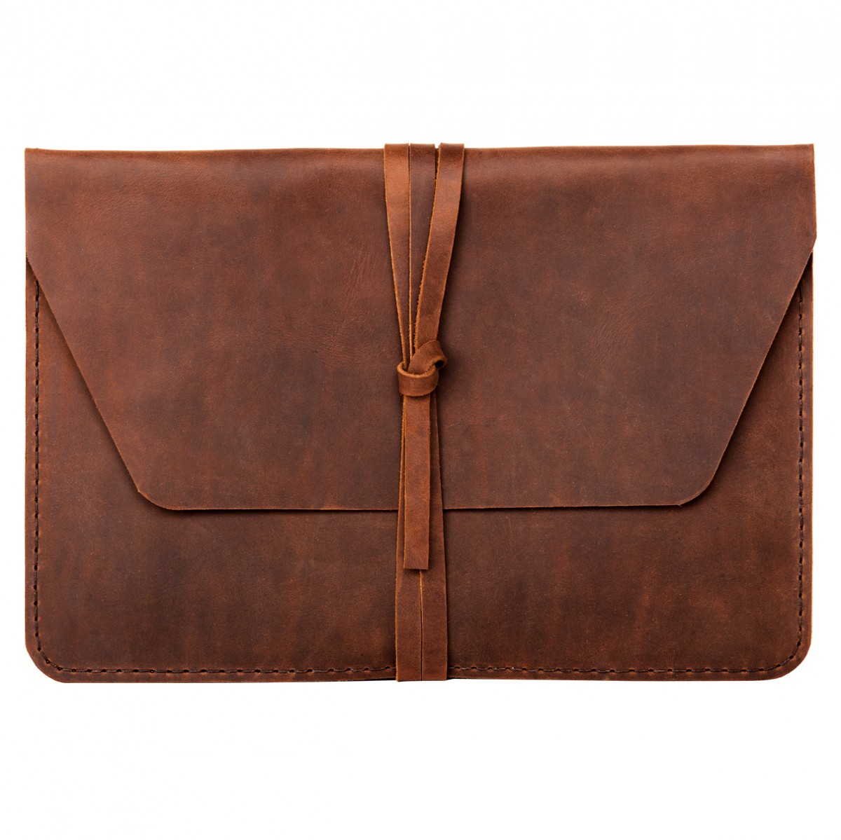 hecho. Hülle aus Pull-Up Leder für MacBook Pro 14“ M1, M2, M3 & M4 (2021-2024) | Handmade & Fair Fashion | „Pablo"