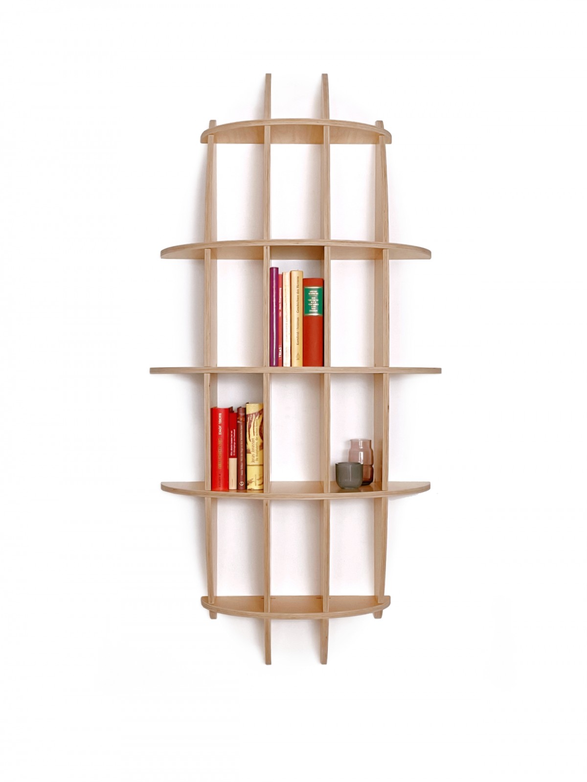 ellips design Wandregal Jive aus Multiplex