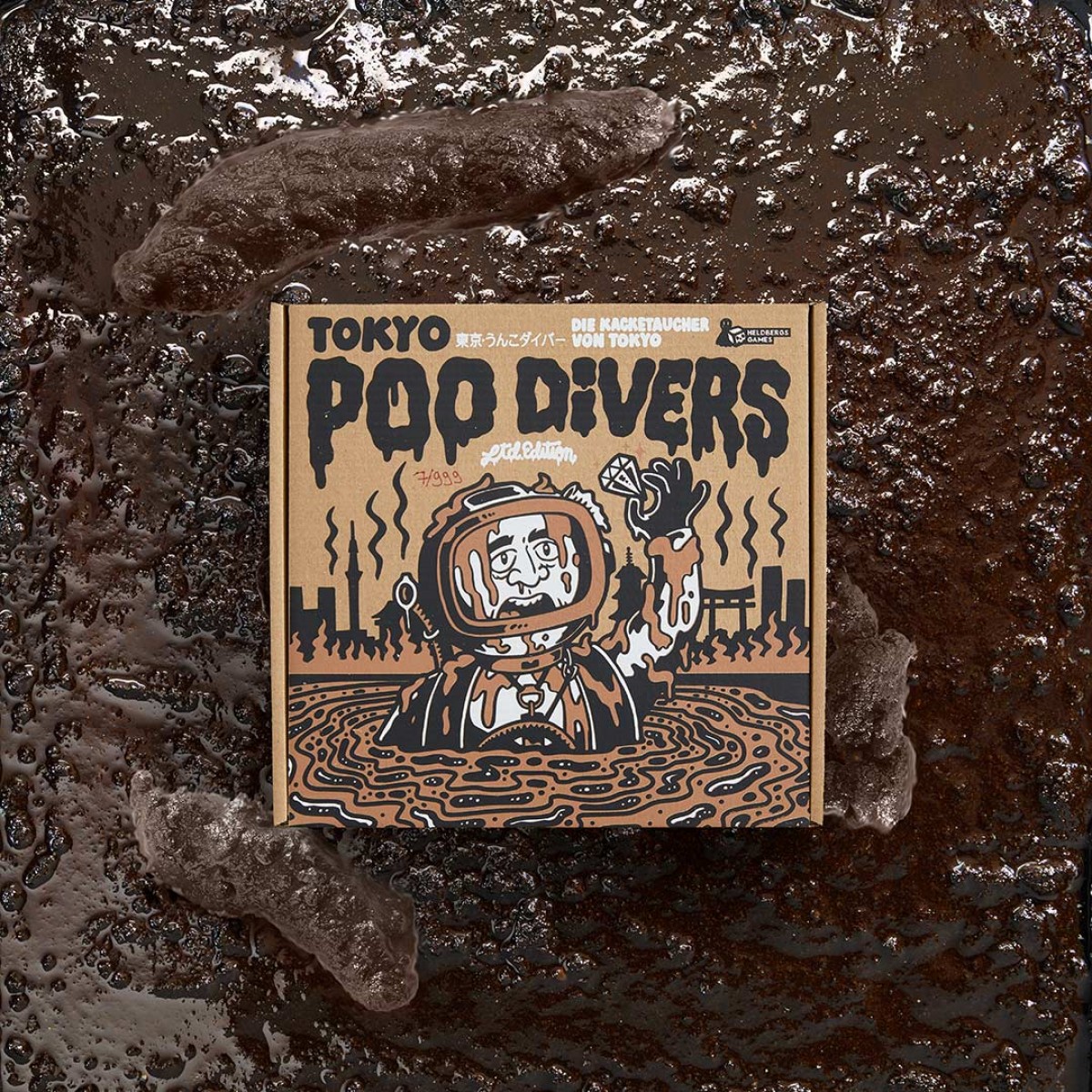 Tokyo Poo Divers Partyspiel - Heldbergs Games