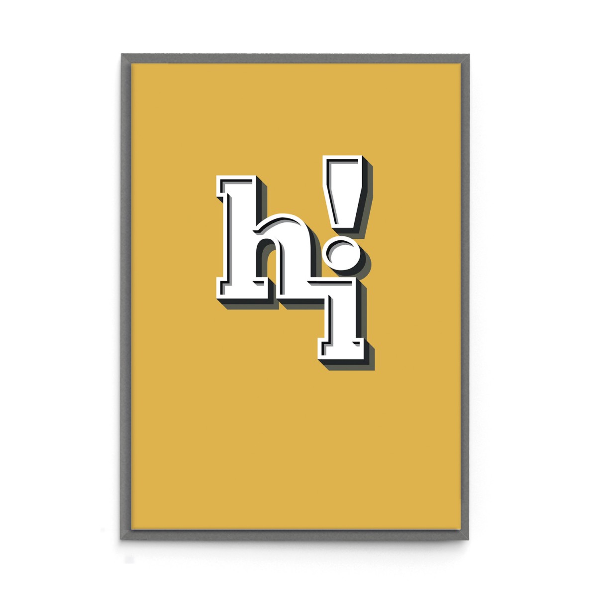 sonst noch was? Grußkarte "hi!"