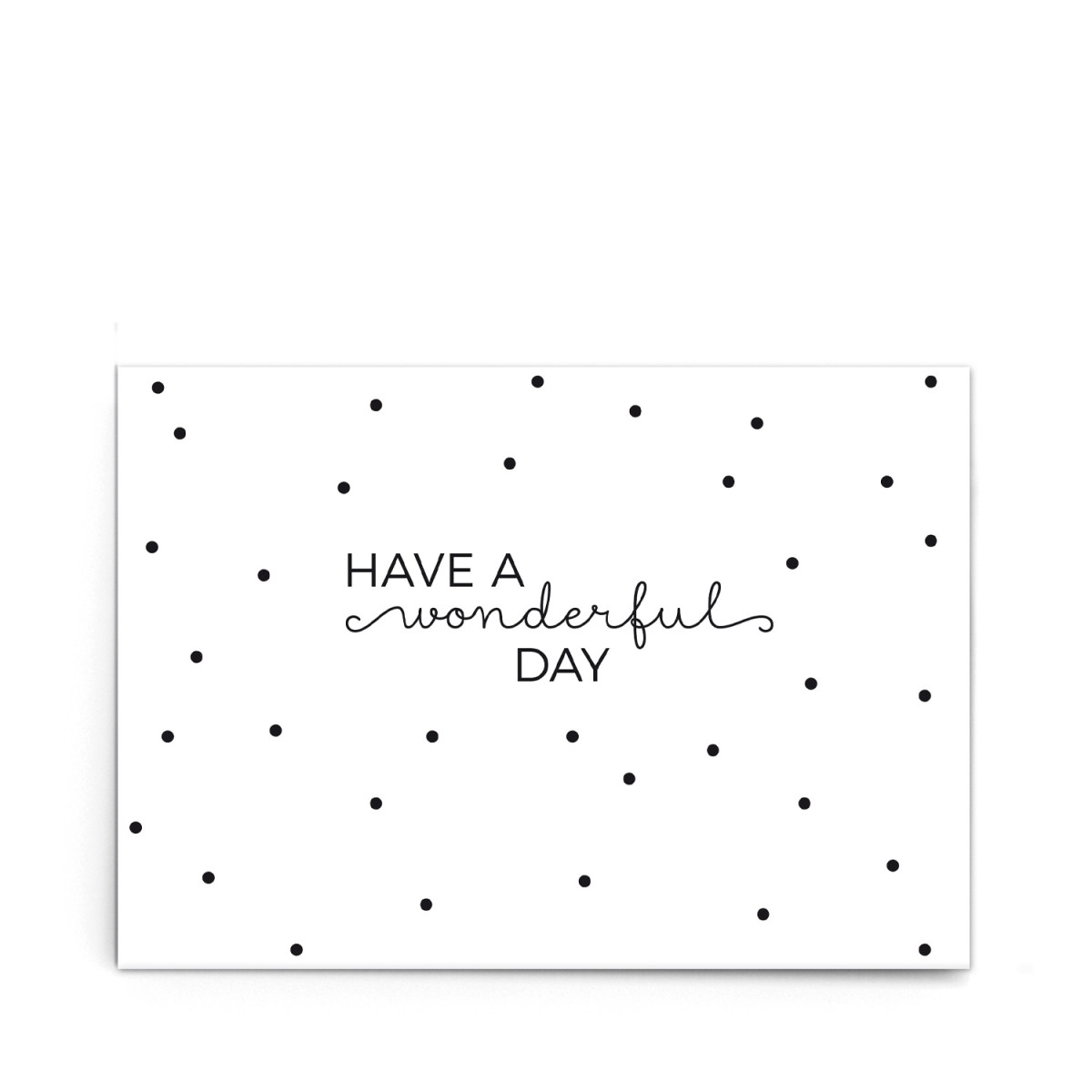 sonst noch was? Postkarte "Wonderful Day"