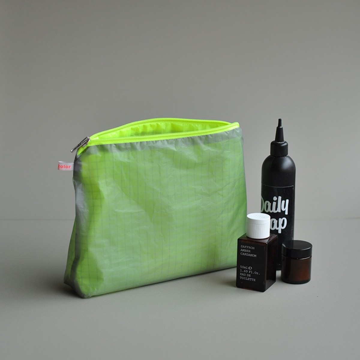 kolor magic pouch with zipper L / Kulturbeutel groß