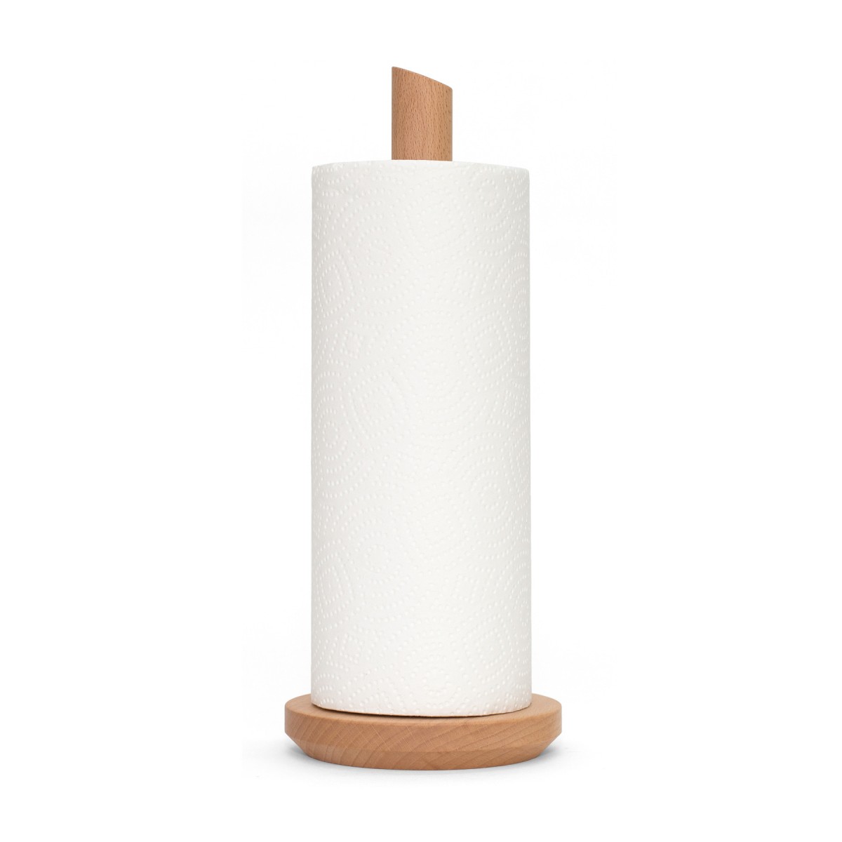 klotzaufklotz Küchenrollenhalter Buche