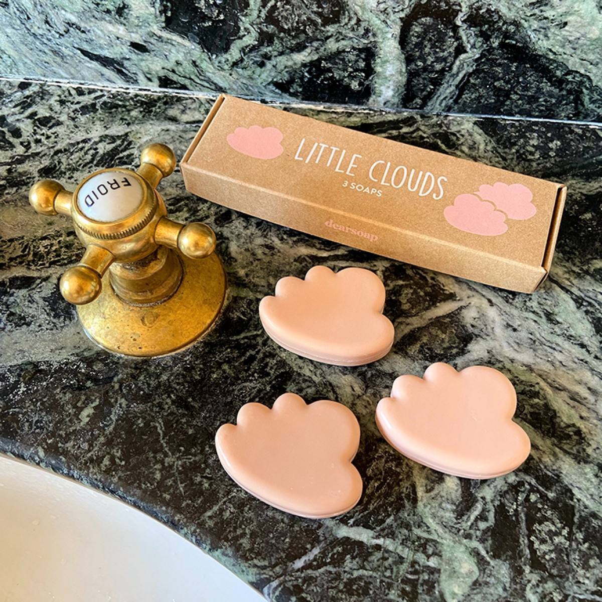 Little Clouds - rosé - von dearsoap